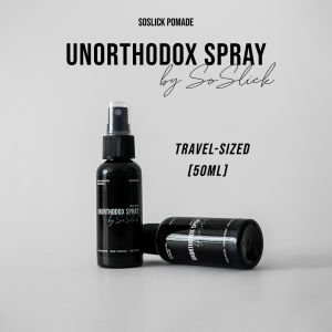 Unorthodox "Travel-Sized" Pre-Styler by SoSlick Pomade | Volume & Texture Spray | UV & Heat Protection | Water-Soluble