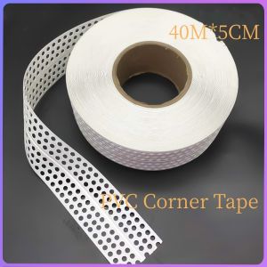 40M*5CM Self Adhesive PVC Corner Bead Tape PVC Corner Tape For Cement/Drywall
