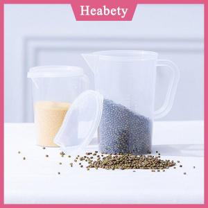Heabety  Nhựa đo Jug cup dày xử lý niêm phong Bìa Bếp Nấu Ăn Nguồn cung cấp