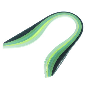 QUANSEN 100Pcs/set Paper Quilling Strips Set 3mm 39cm Paper For Craft DIY Quilling Tool