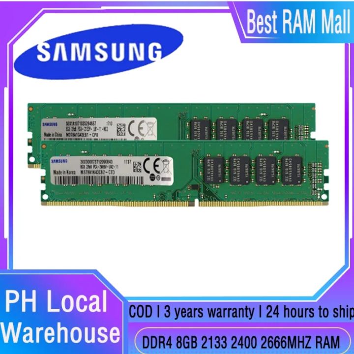 【Free Shipping】Ipadala Ang Samsung DDR4 RAM 4GB 8GB 16GB 2400/2666 ...