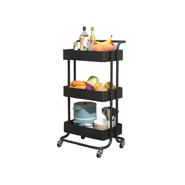 TATAMI Kitchen Rack - 3 Tier / Kitchen Trolley / Kitchen Storage ...