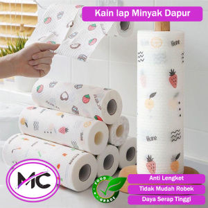Tisu Lap Dapur Gulung Anti Lengket Kain Tissue Roll Pengelap Minyak Serbaguna