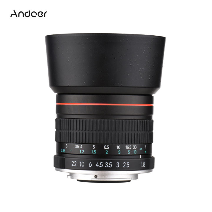 Andoer 85mm Large Aperture Medium Telephoto Full Frame
