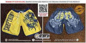 Akrho Skeptron Dragon Shorts Full Sublimation with pockets