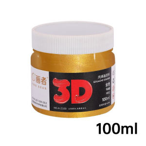 100ml Gold Acrylic Paint Non-toxic Waterproof DIY painting Acrylic Paint