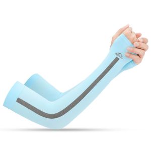 Driving Running UV Cycling Ice Fabric Summer Arm Sleeves Sunscreen Protection