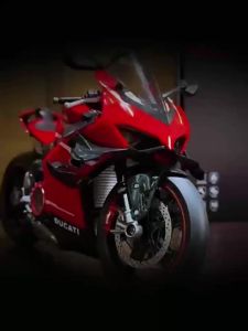 ของขวัญเด็กชาย รถโมเดลไดคัทติ Ducati V4S V4R 1:7 ของสะสมเกรด Collector เปิดสตาร์ทได้ มีไฟมีเสียง ฟรีค่าจัดส่ง