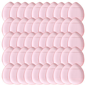 100/10 Pcs Mini Finger Puff Foundation Powder Detail Makeup Sponge Face Concealer Cream Blend Cosmetic Accessories Makeup Tools