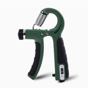 Adjustable R-Shape Countable Hand Grip Strengthener for Home Fitness and Grip Exercise Training(LKH)