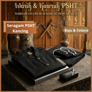 Sakral Siswa Psht Kancing / Seragam Siswa Psht/ Seragam Pencak Silat / Baju Silat