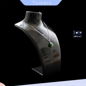 Tumato ชั้นวางแสดงเครื่องประดับหน้าอกนางแบบผู้จัดแสดงสร้อยคอที่จัดเก็บเครื่องประดับสำหรับต่างหูสตั๊ด ต่างหูห่วงโซ่สร้อยคอ