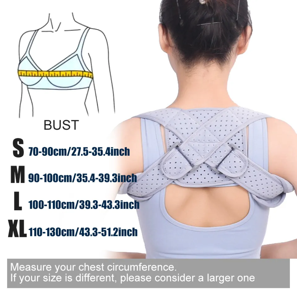 1pcs Posture Corrector Upper Back Brace Neck Shoulder Back Support