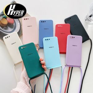 HA Case Casing Sling Candy Macaroon Premium tali lanyard Casing OPPO F11 PRO A9 2020 A5 2020 A52 A92 A53 A33 2020 A54 A74 4G RENO 2 RENO 2F 2Z RENO 3 A91 RENO 4 RENO 4F RENO 5 RENO 5F A94 [SO]