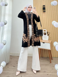 Longcardi Batik Kekinian Outer Batik Kekinian Cocok Untuk Kombinasi Fashion Anda