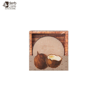 สบู่มะพร้าว สบู่เฮิร์บแคร์(Herbcare) Coconut  Bar Soap 120g