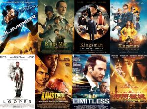 Flash Drive 64 Gb  Jumper_Kingsman Trilogy_Looper_Unstoppable_Limitless Full HD 1080p & 4K