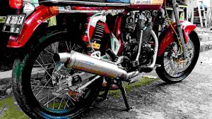 KNALPOT IDC 26 ORIGINAL CB HEREX TIGER MEGAPRO GL PRO 100 GLPRO bukan TLR ALTAN EXHAUST