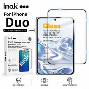 Tempered Glass For iPhone Duo Fold Protector Film Anti Oil Oleophobic Coating 9H Hardness FM0003