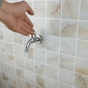 AU304 stainless steel faucet 4 Quick-release washing machine faucet Extended spout dual-outlet water faucet