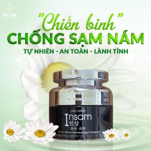 [ CHÍNH HÃNG] Cao Nám Insam Dr Cell Chông Lõa Hóa Da 30g Hiệu Quả Giúp Làm Mờ Thâm Nám Da Sạm Da Tàn Nhang Chông Lõa Hóa Da