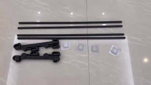 Simple Shoe Rack Foldable Wall-Mounted Punch-Free Storage Wall-Mounting Metal Home Bathroom Slipper Rack Multi-Layer behind the Door