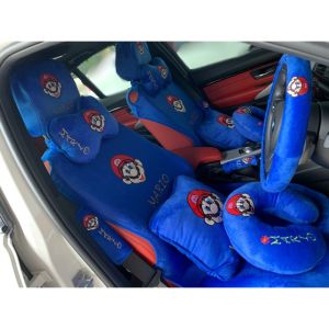 ชุดหุ้มเบาะหน้ารถยนต์#มาริโอ้ set 15 ชิ้น พร้อมส่ง ใส่ได้ทั้ง รถกระบะ และ รถเก๋ง (ทุกรุ่น) สินค้าคุณภาพราคาประหยัด สวยทุกแบบจ้า