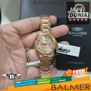 JAM TANGAN BALMER ORIGINAL 8187 L5 - Women - Stainless Steel - Rose Gold - Jamdunia / Jam dunia JD18 # BALMER WATCH JAM TANGAN BALMER WANITA 8187 JAM BALMER WANITA 8187 + JAM BALMER 8187 JAM BALMER B8187L5 JAM BALMER ORIGINAL B.8187L5 S003