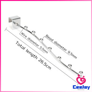 CeeJay ตะขอเกี่ยวโชว์เสื้อผ้า ห้อยของ วัสดุเหล็กคุณภาพสูง Clothes Hanger