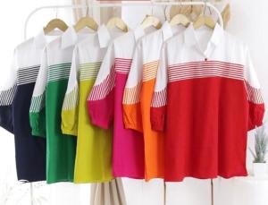 KEMEJA ZR BKK KATUN PREMIUM BAHAN SUPER ADEM