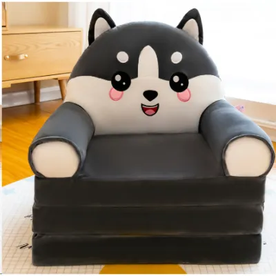 CUTEHOME Sofa Bed Lipat untuk Anak/Bayi Mickey Minnie Tempat Tidur Sofa Kursi Ganda Balita Laki-laki/Perempuan Sofa Tempat Tidur Busa