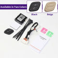 Passenger side wireless button power seat switch for Mitsubishi Pajero interior upgraded accessories 2022 2021 2020 2019 2018. 