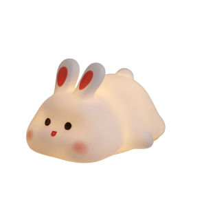 Night Light Cute Animal Panda Lovely Silicone Lamp Gift for Kids Warm Soft Light