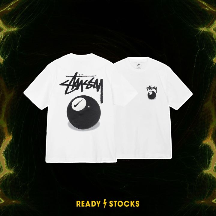 Nike x Stussy Ball T-Shirt (US Version) Oversized Short Sleeve