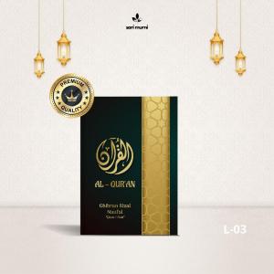 Sari Murni Jakarta - Al Quran Custom Nama / Quotes Sendiri Ukuran Kecil Pria L-03