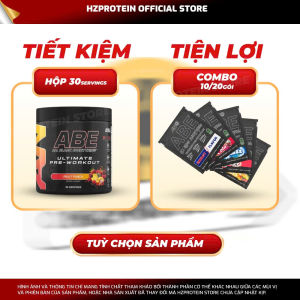 [HCM] ABE PRE-WORKOUT - TĂNG SỨC MẠNH VỚI TEACRINE (30 LẦN DÙNG)