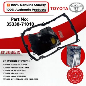 35330-71010 AISIN TRANSMISSION FILTER INNOVA FORTUNER HILUX 1GD/ 2GD 2016-2020 / HIACE 1GD 2019-UP