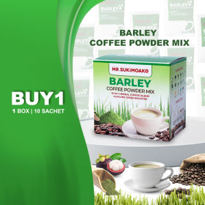 Barley Coffee Powder Mix 1 box (10 Sachet)