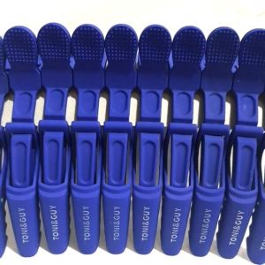 TONI&GUY กิ๊บปากฉลาม แบบติดแน่น แพ็ค 10ตัว ผิวด้าน ขนาดยาว 11 ซม.ปากกว้าง 85องศา ไม่เลื่อนหลุดไม่กินเส้นผม ปรับระดับตามปริมาณเส้นผม-สีน้ำเงินา