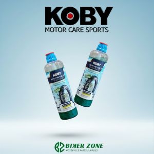 KOBY Auto Tire Sealer 380ML / 500ML – Tubeless & Tube Type Tire Sealant – Anti Puncture Liquid