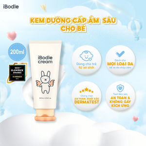 Kem Dưỡng iBodle Cream Lemon Cấp Ẩm Cho Da Bé Mềm Mịn 40ml / 200ml