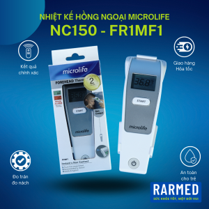Nhiệt kế điện tử hồng ngoại Microlife NC150 FR1MF1 cho trẻ nhỏ người lớn