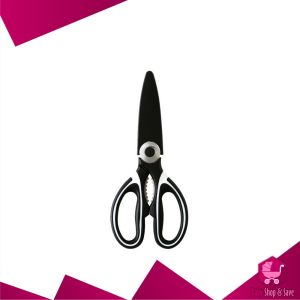 BabyShop-C998 Gunting Dapur Serbaguna Stainless Tahan Karat Set Tutup / Gunting Ayam Ikan Daging Sayuran Praktis / Gunting Pembuka Walnut dan Tutup Botol Kitchen Shear Import