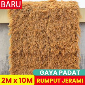 Atap Rumput Jerami Dekoratif Premium 2m x 20m untuk Dekorasi Outdoor