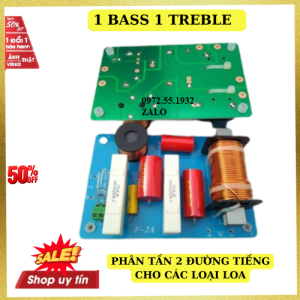 Mạch phân tần 2 Loa 1 Bass 1 Treble có cầu chì bảo vệ linh kiện xịn công suất lớn -   Giá 1 Mạch