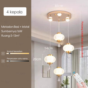 Lampu Gantung Restoran Lampu Lampu 3 warna minimalis modern Lampu Dekorasi Interior Lampu lampu gantung