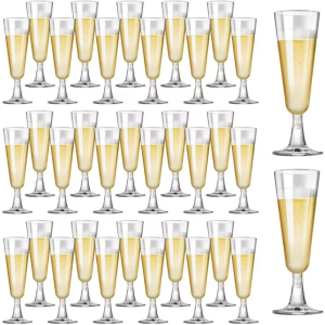 [SG STOCK]50PCS Disposable Plastic Wine Glasses Elegant & Reusable Wine Cups/Shatterproof Wine Goblet