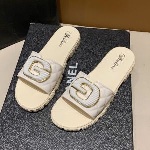 Slipper Women Casual Slippers Black and White Summer Soft Sole Flip Flops Kasut Selipar Wanita