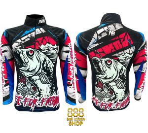 เสื้อตกปลาปั่นจักรยาน Life for Fishing มีให้เลือก 2 สี (สินค้าพร้อมจัดส่ง) ป้องกันแสง UV เนื้อผ้าผิวสัมผัสนุ่มใส่แล้วรู้สึกเย็นสบาย