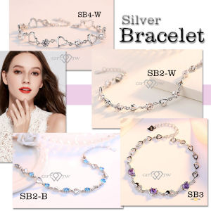 POS DARI KL - SB2 / RANTAI TANGAN / BRACELET / SILVER BRACELET / RANTAI / GELANG / RANTAI PEREMPUAN / PLATED / FASHION